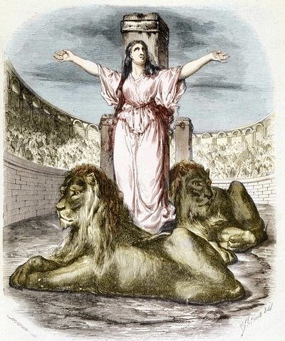 Sainte Blandine dans l