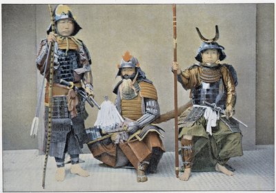 Groupe de samouraïs, fin du 19e siècle - Unknown artist