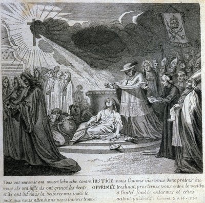 Vignette satirique contre le jansénisme - Unknown artist