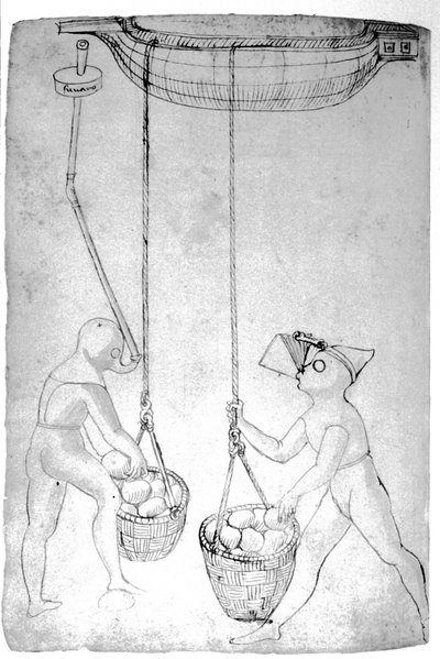 Scaphandriers du 15e siècle - Unknown artist