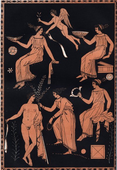 Scène de culte des Mystères d