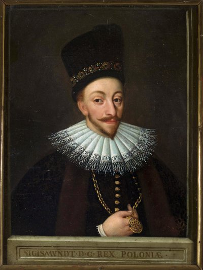 Sigismond III de Pologne - Portrait de Sigismond III Vasa, roi de Pologne (1566-1632) - Unknown artist