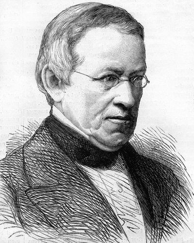 Sir Charles Wheatstone (1802-1875), physicien britannique, inventeur du stéréoscope en 1838 - Unknown artist