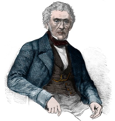 Sir David Brewster, physicien écossais - Portrait de David Brewster (1781-1868) - Unknown artist
