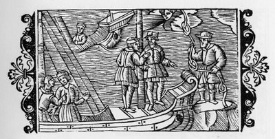 Sorcier vendant aux marins les vents enfermés dans les trois nœuds d