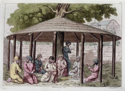 Secte spéciale de Sophie, Perse. Dans « Le costume ancien et moderne » - Unknown artist