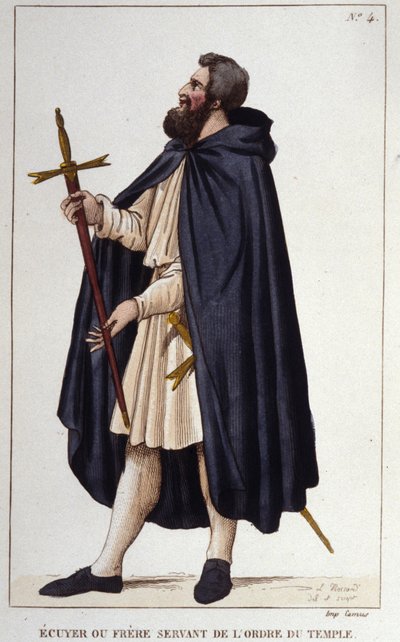 Écuyer ou frère servant l