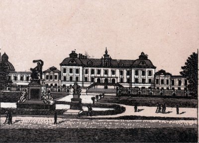 Stockholm, Suède : vue du château de Drottningholm. dans "Le monde illustre 168 vues" Non daté (fin du 19e siècle) - Unknown artist