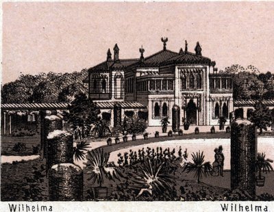 Stuttgart, Allemagne : vue de Wilhelma - Unknown artist