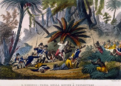 Prise de la Ravine à Reuvres le 23/02/1802. L