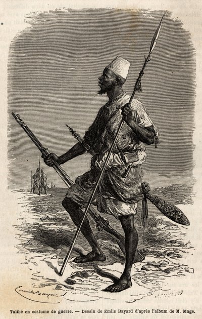 Talibé (un jeune étudiant étudiant le Coran) de l