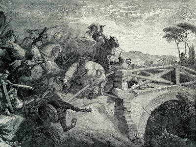 La bataille de Garigliano entre Français et Espagnols pendant la Troisième Guerre d