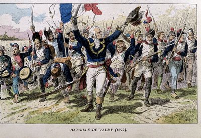 La Bataille de Valmy (1792) - Unknown artist