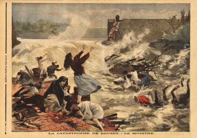 La catastrophe de Bouzey - Unknown artist
