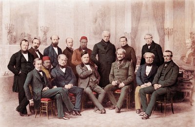Le Congrès de Paris, conférence de paix tenue à Paris en 1856 - Unknown artist