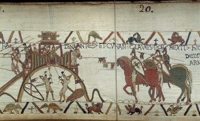 Le duc de Bretagne remet au duc de Normandie les clés de la ville au bout d