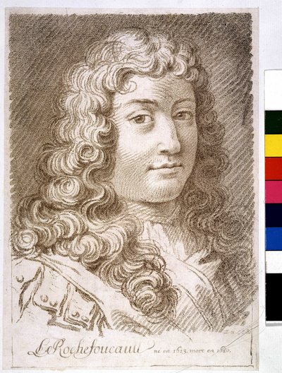 Le Duc de La Rochefoucauld - gravure - Unknown artist