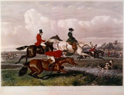 La Chasse au renard - Unknown artist