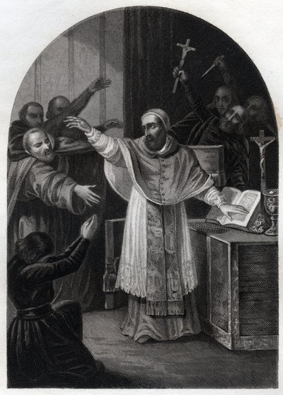 La Société des Jésuites, le « vœu de Montmartre » fait le 15 août. - Unknown artist
