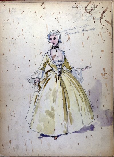 La Dame de Pique : opéra composé en 1890 par Piotr ou Petr Ilitch Tchaïkovski (ou Tchaïkovsky) - Unknown artist