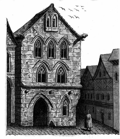La Maison des Templiers à Louviers en Normandie. - Unknown artist