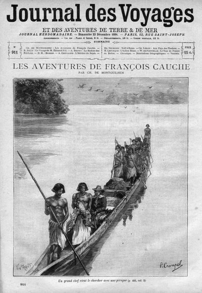 Les aventures de François Cauche (vers 1606-après 1638) explorateur français du 17ème siècle - Unknown artist