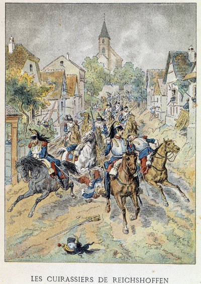 Les cuirassés de Reichshoffen (Froeschwiller Woerth), 6 août - Unknown artist