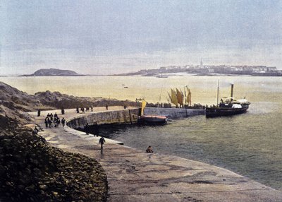 La baie de Saint-Malo depuis Dinard - dans « France. Aquarelles Souvenirs de voyage », sd. 19ème siècle - Unknown artist