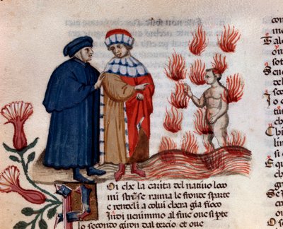 Les blasphémateurs (chant 14 de l