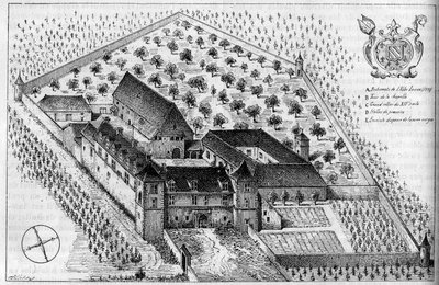 Les bâtiments du Clos de Vougeot (Côte-d