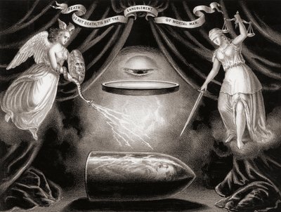 La balle qui a tué Lincoln (gravure) - Unknown artist