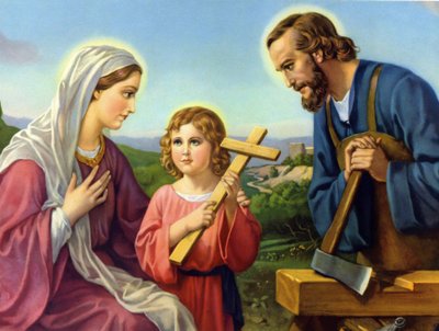 La Sainte Famille, représentant la vie du Christ - Unknown artist