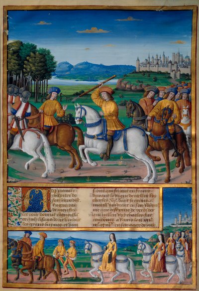 La folie de Charles VI (1368 - 1422). Le 5 août 1392, dans la forêt du Mans, il commence à avoir des crises de folie furieuse : criant à la trahison, il attaque sa propre troupe et tue quatre personnes. Chroniques d