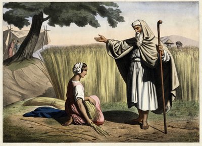 La rencontre de Ruth et Booz, grands-parents du roi d
