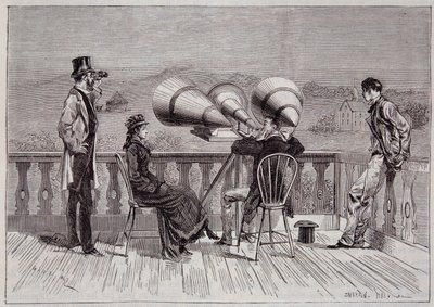 Le mégaphone par Thomas Edison - dans « La Nature » 1878 - Unknown artist