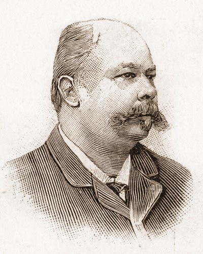 Portrait de Henri Meilhac (1831-1897), dramaturge français - Unknown artist
