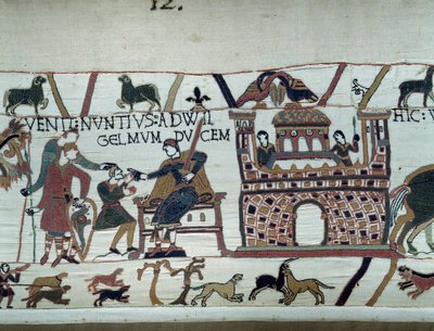 Les messagers du roi de Normandie Guillaume le Conquérant (1027-1087) l