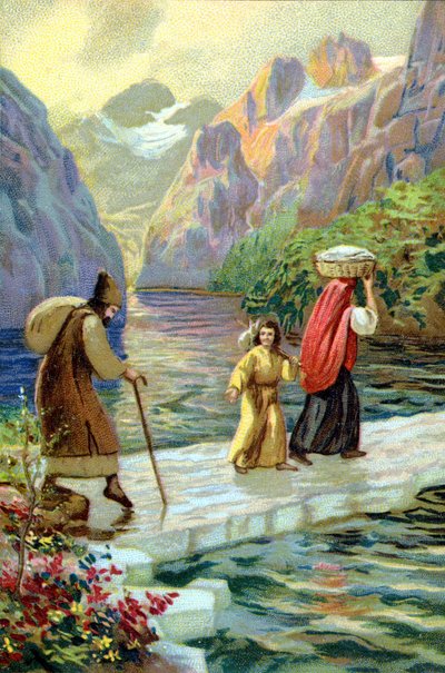 Le miracle du pont de glace dans la vie de Zarathoustra - Unknown