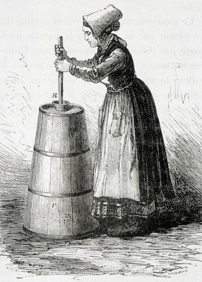 La baratte à piston - dans « Les merveilles de l