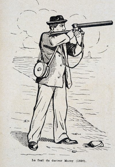 Le fusil du Dr. Etienne Jules (Etienne-Jules) Marey (1890) - Unknown artist
