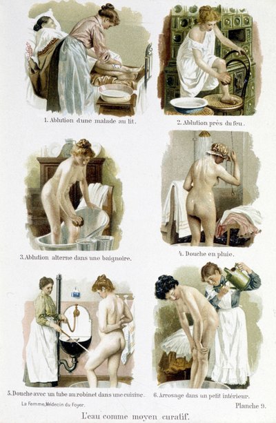 La femme, médecin à domicile : l