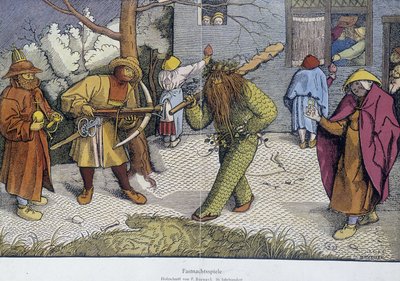 Jeux théâtraux : Jour de Carnaval - repro d