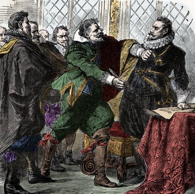 Guerre de Trente Ans : Signe-le, Nandel ! - Guerre de Trente Ans (1618-1648) : Le comte Paul Jakob von Starhemberg (1560-1635) demande à l