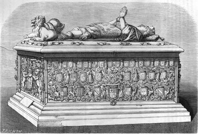 Tombe de Charles le Téméraire, duc de Bourgogne (1433-1477). - Unknown artist