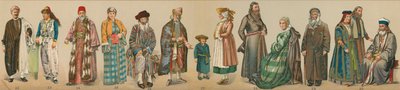 Costumes traditionnels du peuple juif, tiré de l
