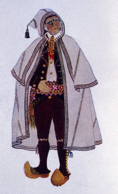 Costume traditionnel de berger de Labassère, Béarn - Unknown artist