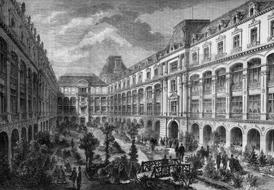 Transformations de Paris sous le Second Empire, Paris Haussmann : Place du Château d