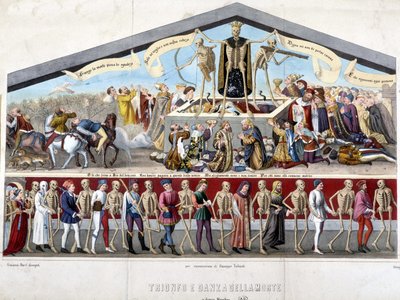 Triomphe de la mort et danse macabre - Unknown artist