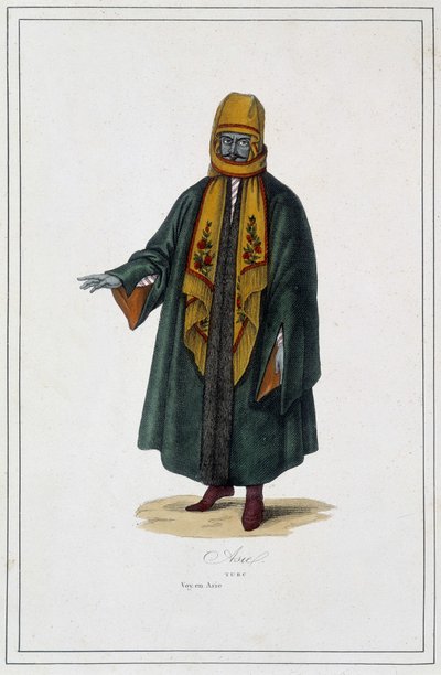 Turc - dans «Les peuples de la terre» par Abbé Paul Jonhanneaud, Librairie des Bons livres - Unknown artist