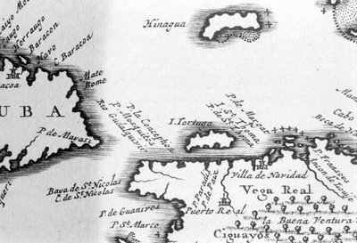 Île de la Tortue et Saint-Domingue d